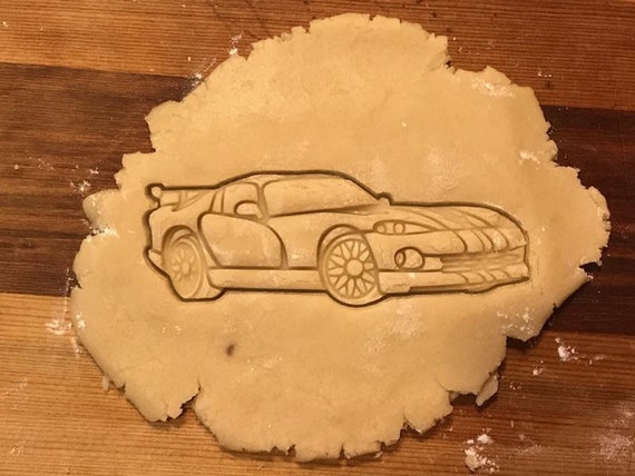 3D Printed Dodge Viper Cookie Cutter