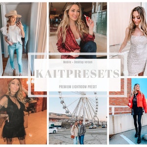 5 Mobile Lightroom Presets - Blogger, Influencer, Lifestyle Blog