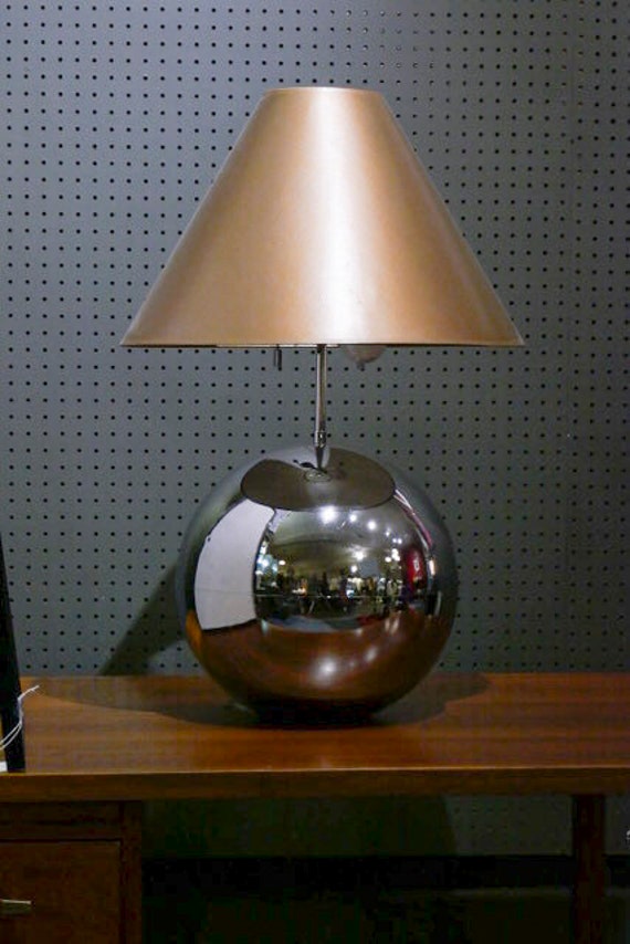 chrome ball table lamp