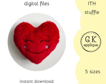 Download Heart Stuffie Etsy