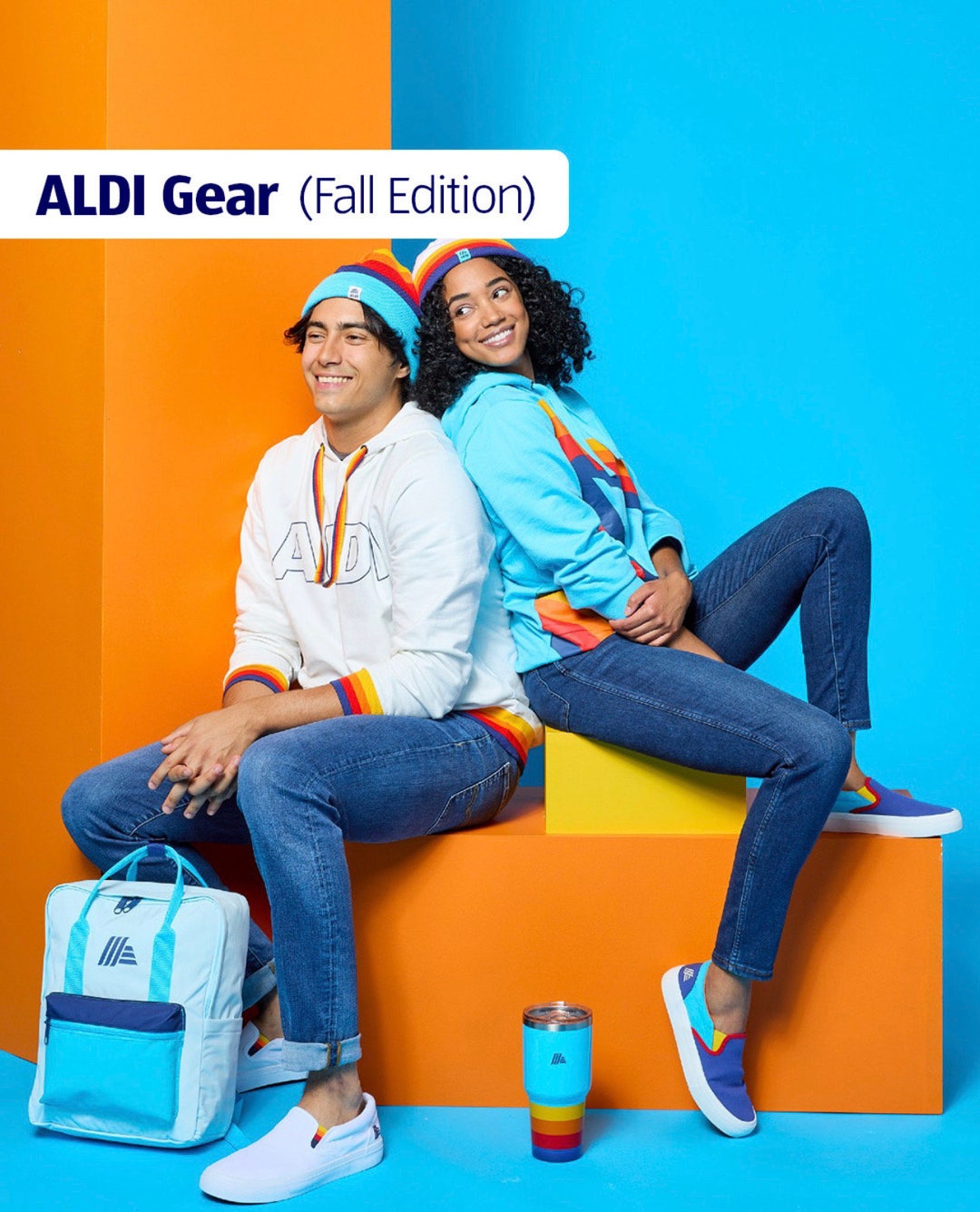 2023 Aldi Gear Fall Edition Backpack and Beanie Set. Etsy