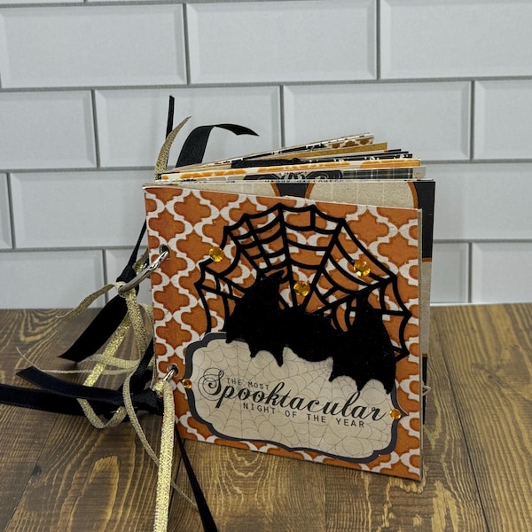 Halloween Mini Album for 2x3 photos