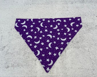 Starry Night Dog Collar Bandana