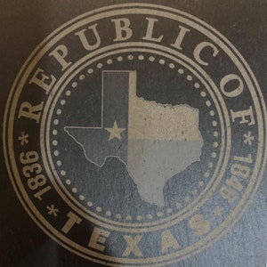 Republic Of Texas Glowforge Template image 3