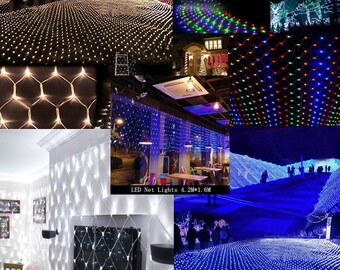 Items Similar To Christmas Net Lights 3x 2m 210 Leds