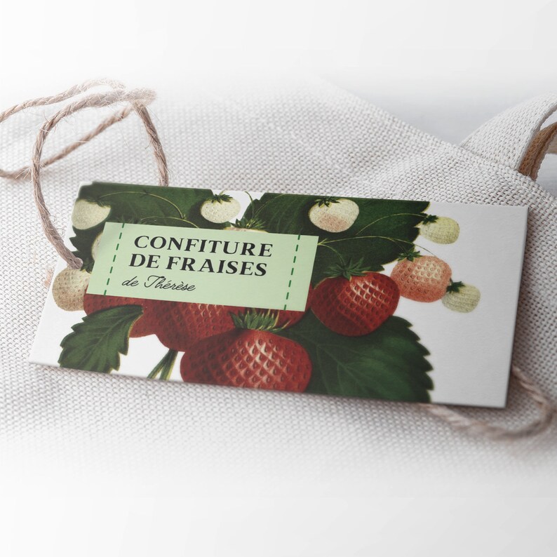 Straberry Jam Label Rectangular 35x2 7 62cm X 5cm Or Etsy Straberry Jam Label Rectangular 35x2 7 62cm X 5cm Or Etsy