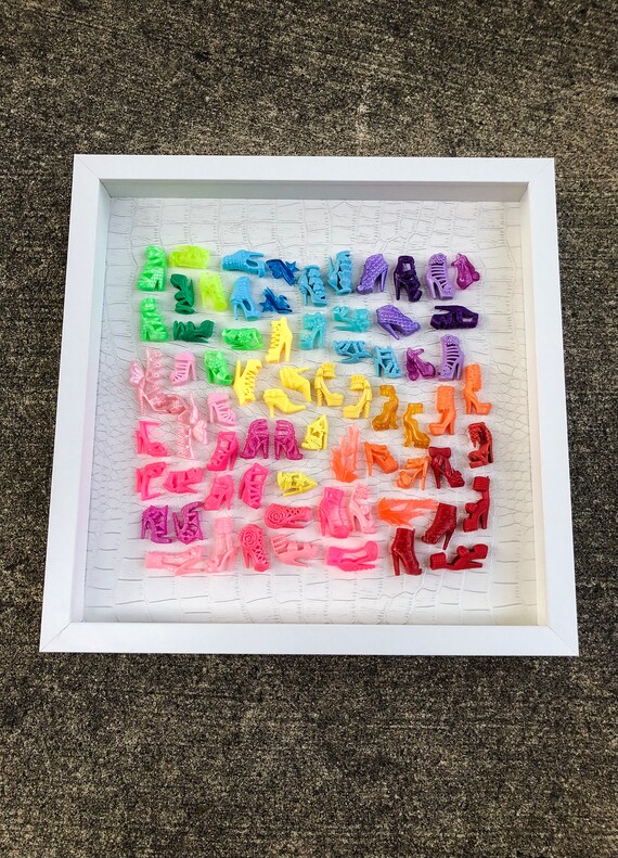 Snake Skin Mini Shoe Wall Art