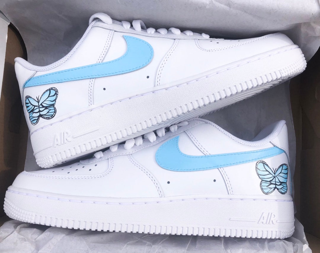nike airforce 1 butterfly