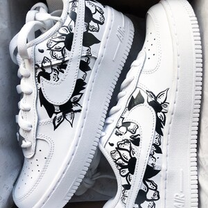 Floral Nike Shoes Etsy