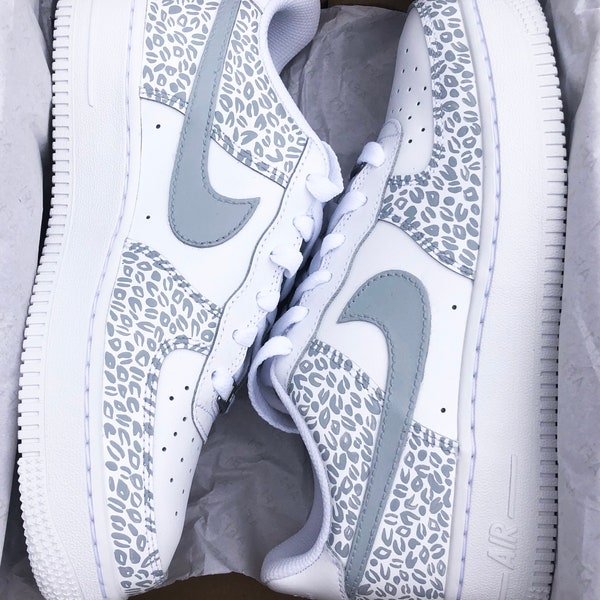 Custom Nike Airforce 1 Cheetah Print