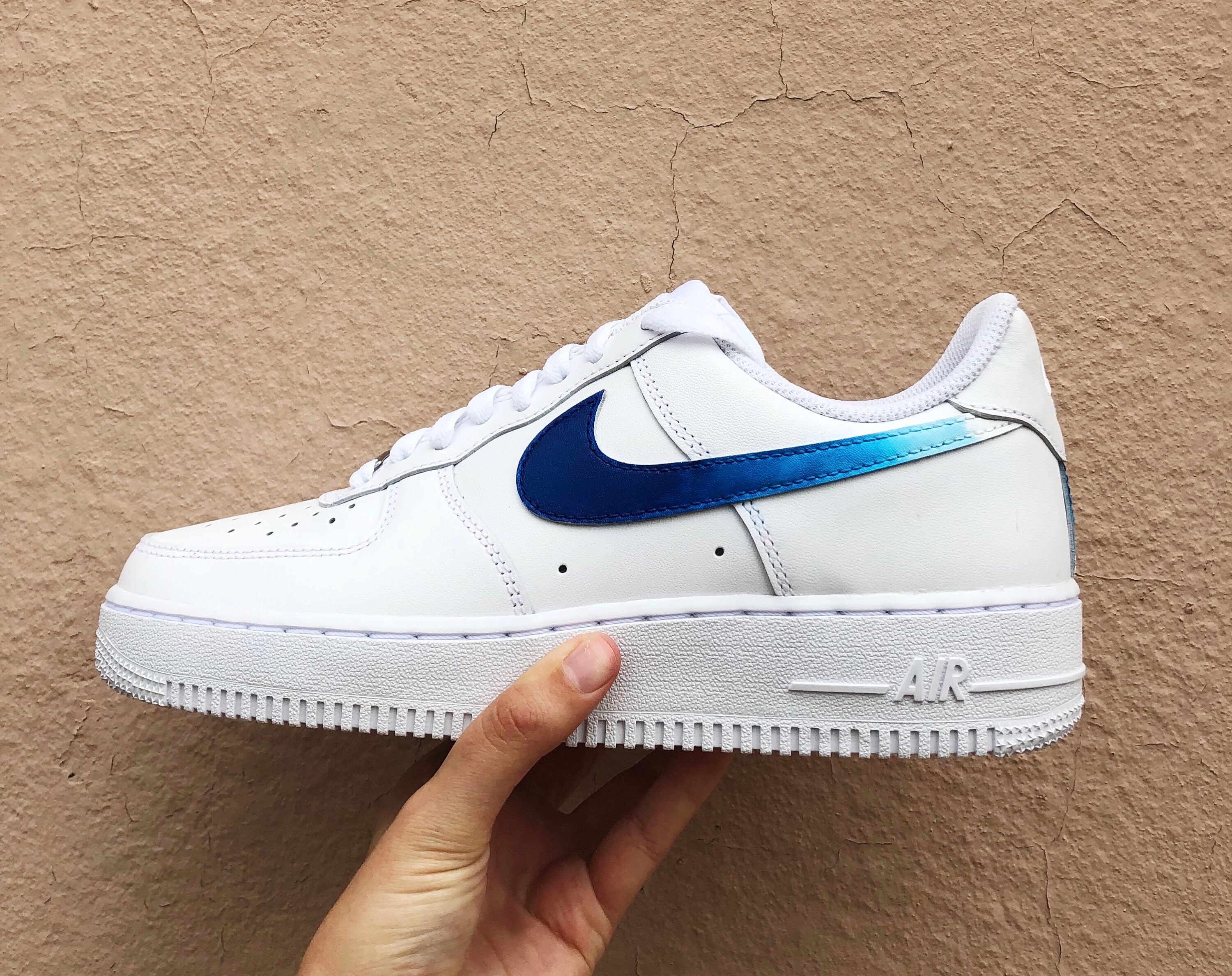 ombre air force ones