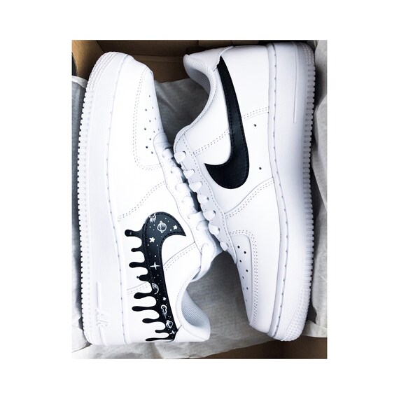 Nike Airforce 1 Astro Doodle Drip personalizado - Etsy