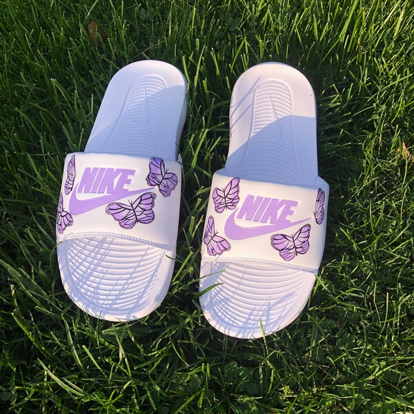 custom sunflower nike slides