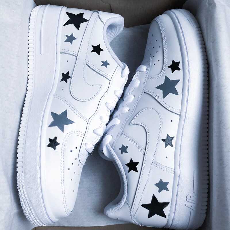 Custom Nike Airforce 1 Stars