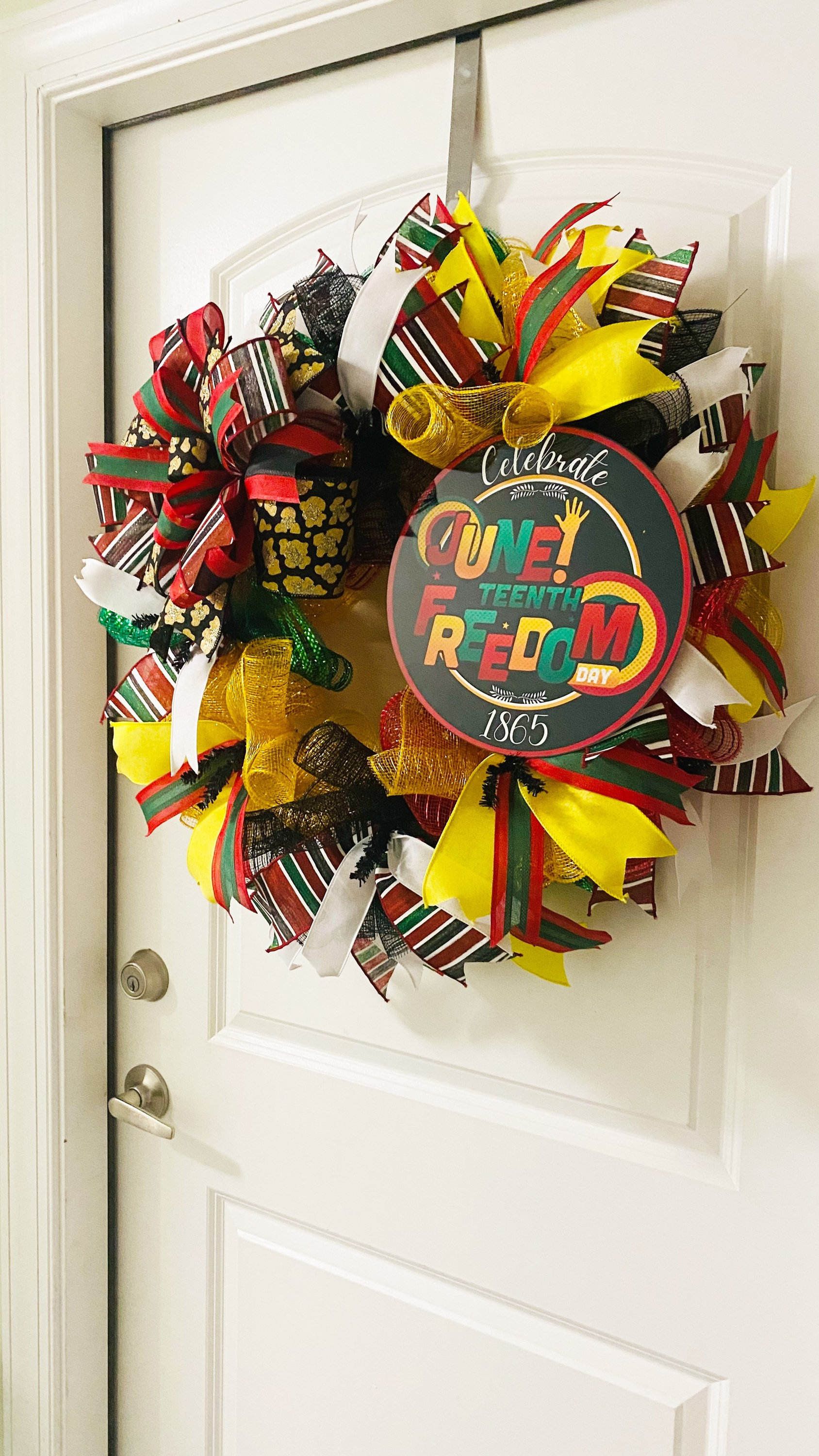 Celebrating Front Door Decor, Wreath