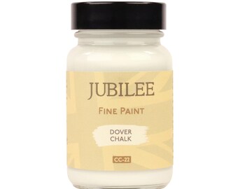Dover Chalk Jubilee paint by Guild Lane - All Purpose Paint, furniture paint, for up-cycling, arts and crafts.