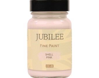 Shell Pink Jubilee paint by Guild Lane - All Purpose Paint, furniture paint, for up-cycling and crafts