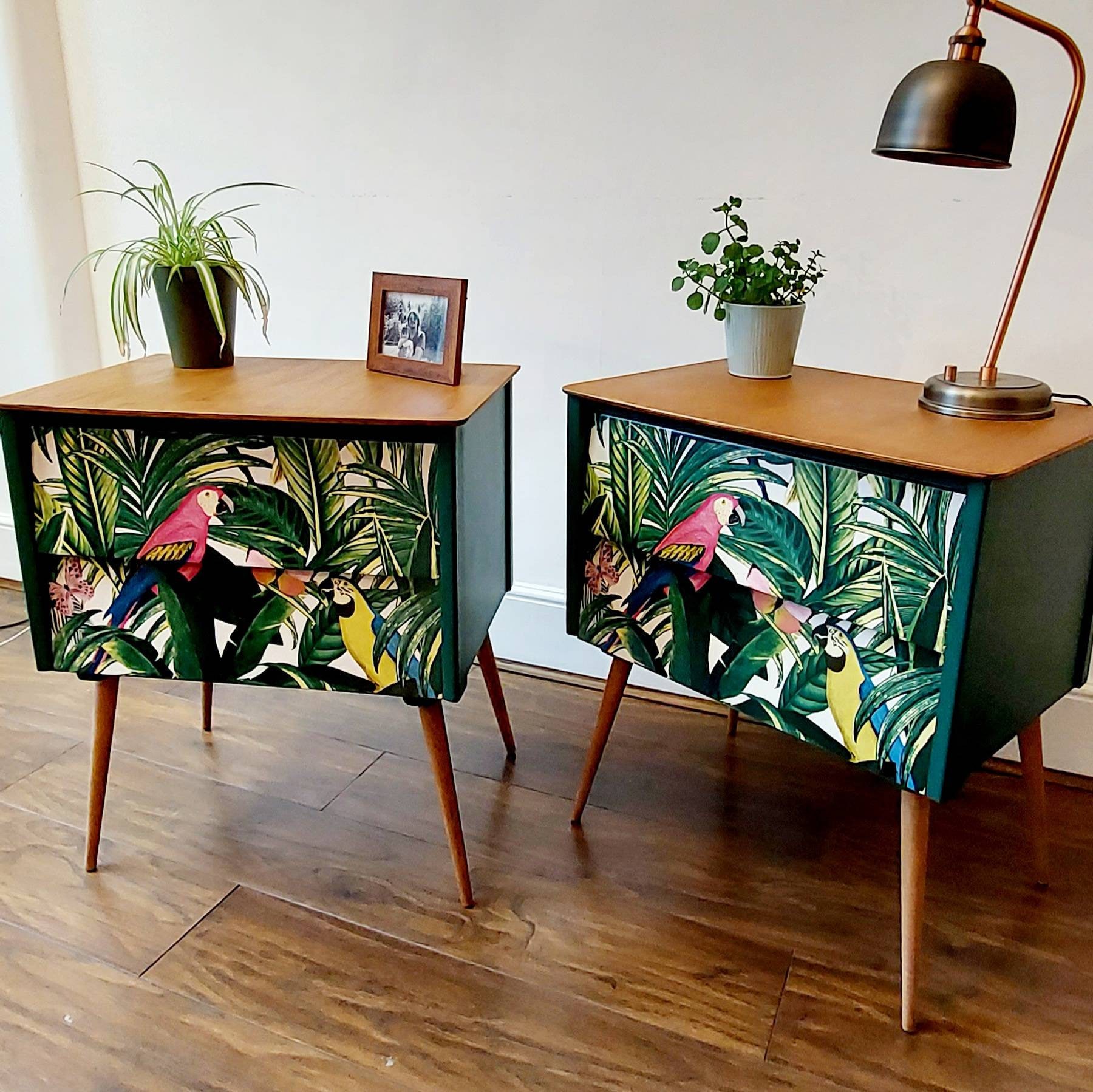 Upcycled bedside table discount