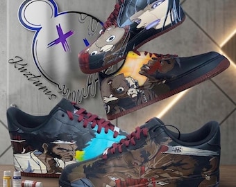 Custom Air Force Ones by Kuztums
