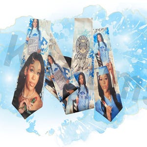 Custom Graduation Stoles/Sashes, Personalized Graduation Gift, Customizable Stole/Sashes, Memorial Stole, Your School Colors