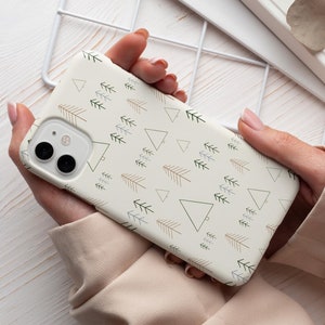 Christmas Phone Case Cozy Winter Holiday Christmas Trees Case for iPhone 16 15 14 13 Pro Max Samsung Galaxy S24 S23 Ultra Google Pixel 8 Pro
