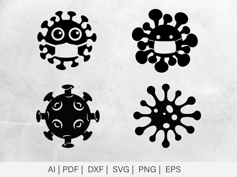 covid-19,Vector Digital File Social Distancing Quarantine SVG Vector Instant Download Cricut Vinyl Cutter Virus with mask svg Virus SVG
