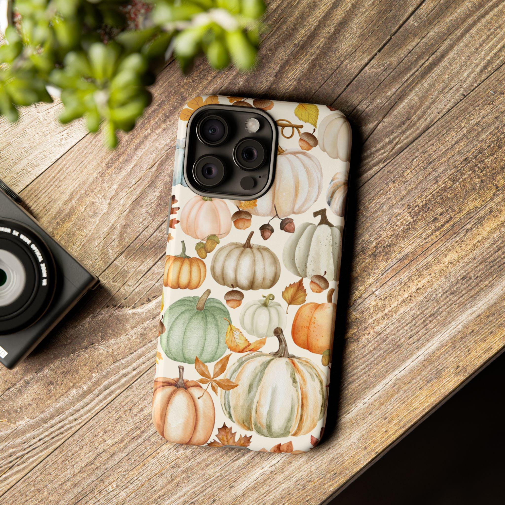 Fall Pumpkin Phone Case Fall Foliage Phone Case Pumpkins Phone Case ...