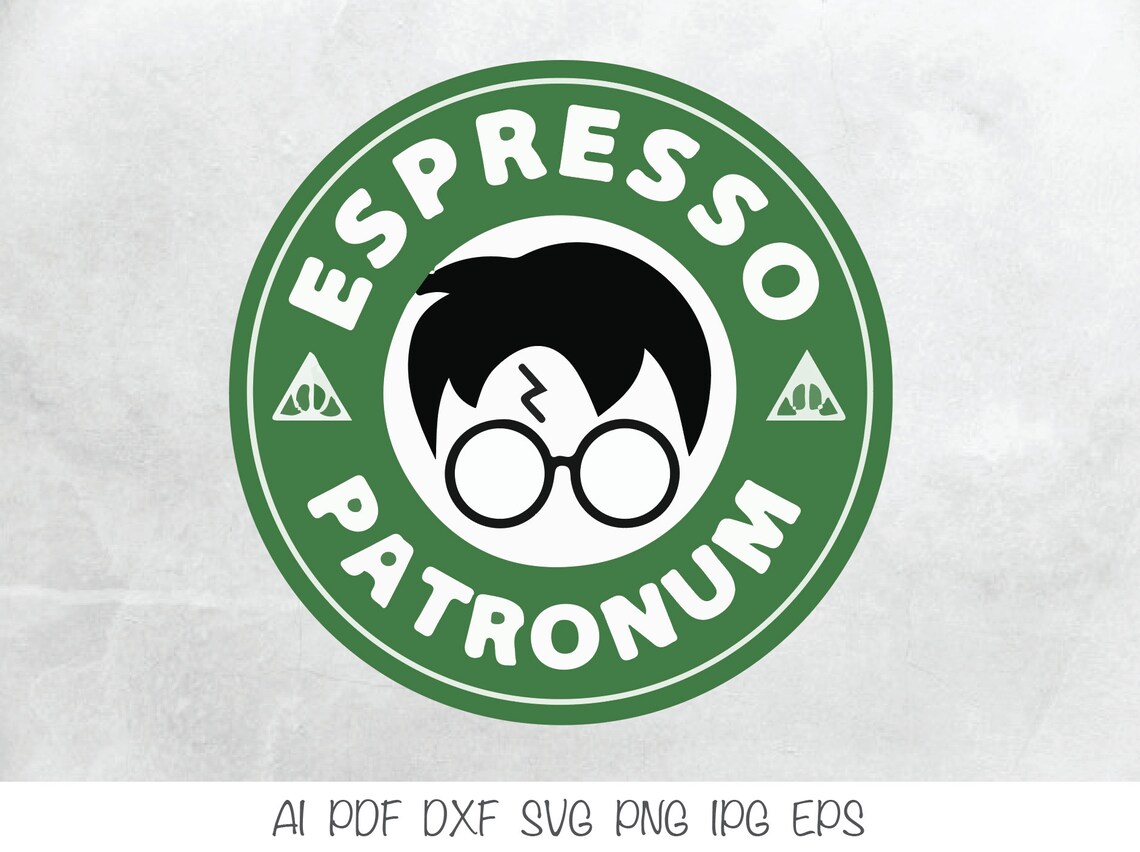 Harry Potter Starbucks logo SVG Vector Digital File Eps Ai | Etsy