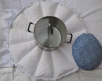 Marmite Norvégienne en laine de nos Alpagas + livret recettes