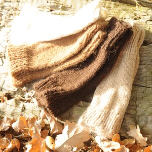 Wool mitten from our Alpacas image 5