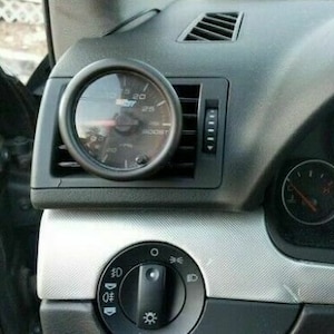 A4 B6 B7 2001-2009 S4 RS4 Single 52mm Boost Mount Air Vent Gauge Pod For AUDI