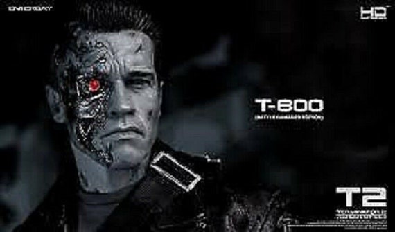 Arnold Schwarzenegger Terminator Bust T800 6 25 Inches Tall Etsy