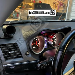 Evo x ralliart lancer gt es 08-15 defroster vent gauge hvac pod SINGLE 52mm