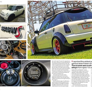 R53 vent gauge mini cooper 52mm hvac pod