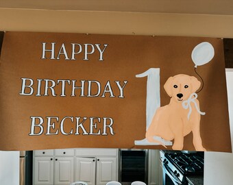 pancarta personalizable!