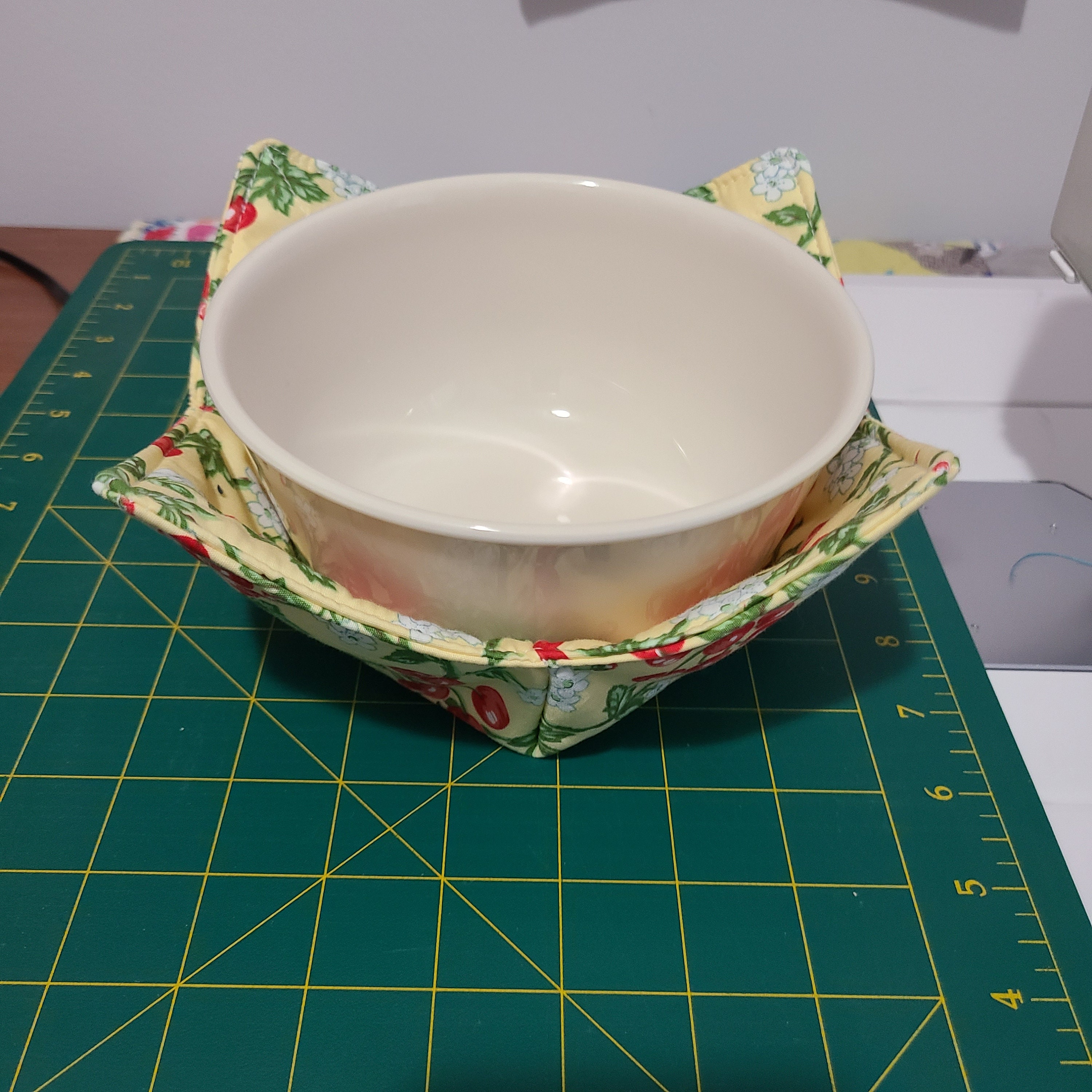 Microwave Bowl Cozy 1, Soup Bowl Cozy, Hot Bowl Holder, Bowl Cozy