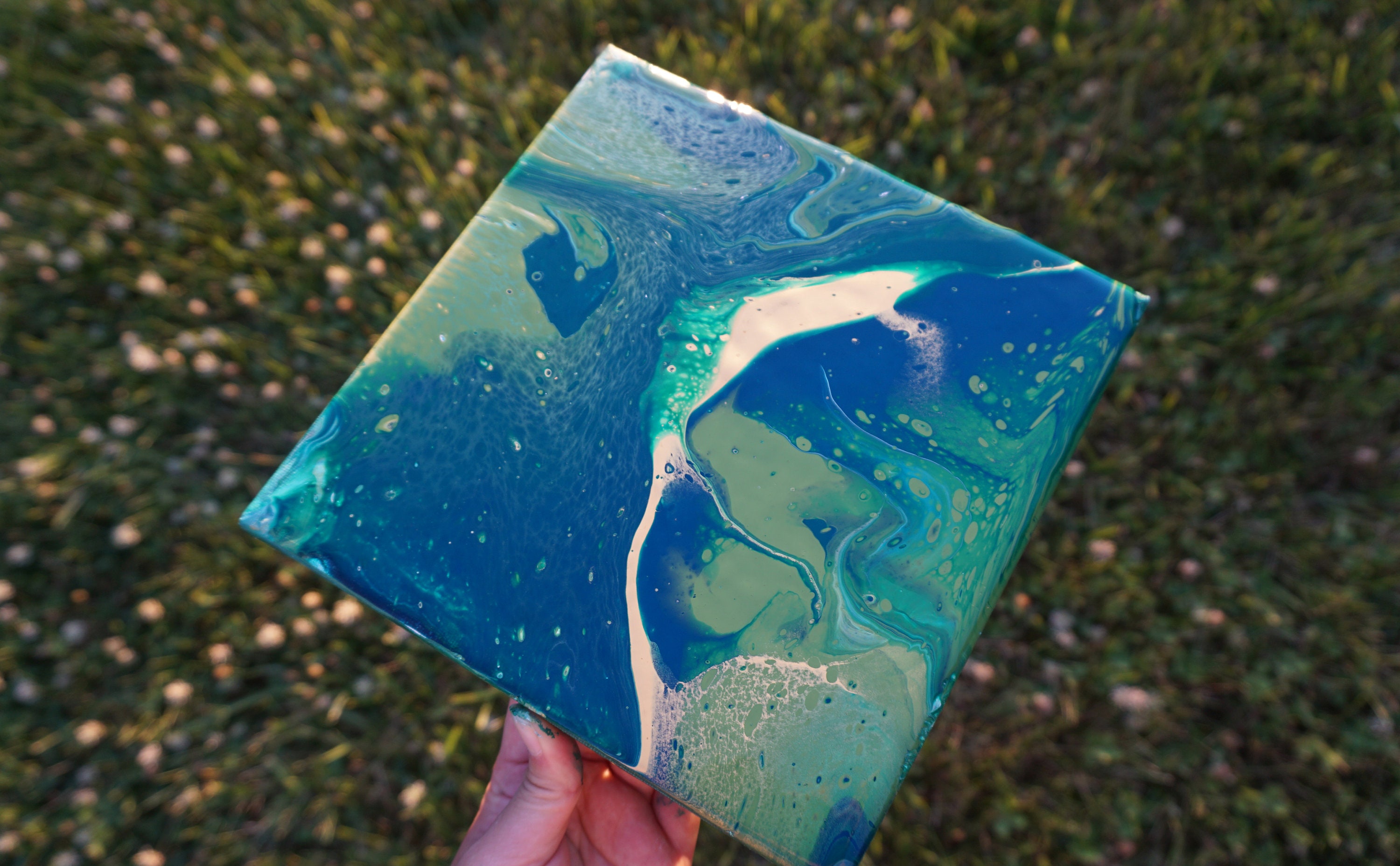 DIY Craft Kit For Adults and Kids Fluid Art Painting Kit Etsy