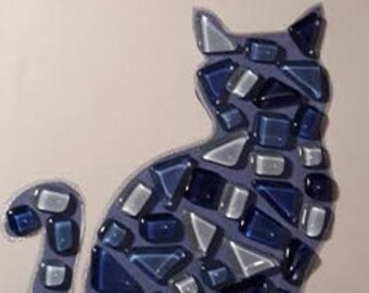 Mosaique De Chat Etsy