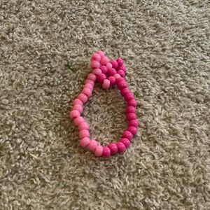 Valentines Day heart bracelet
