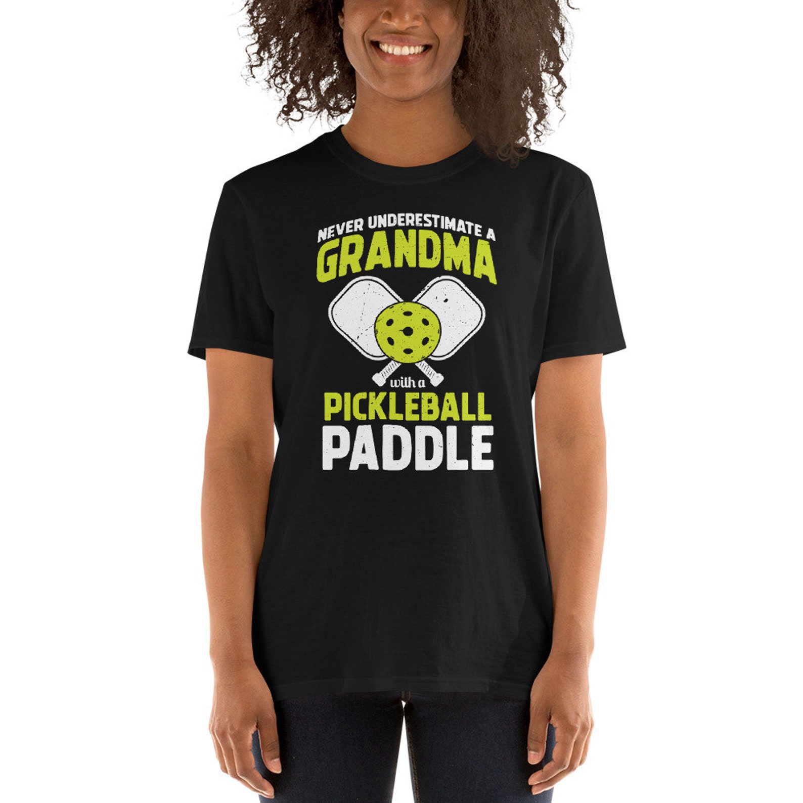 Pickleball Grandma Shirt Pickleball Shirt for Women Never Etsy