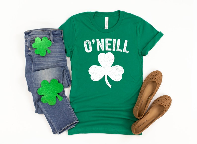 O'Neill St. Patrick's Day Shirt O'Neill Nebraska St. Paddy's Party Gift Funny Parade Day Shamrock O'Neill Irish Family Unisex T-Shirt image 1