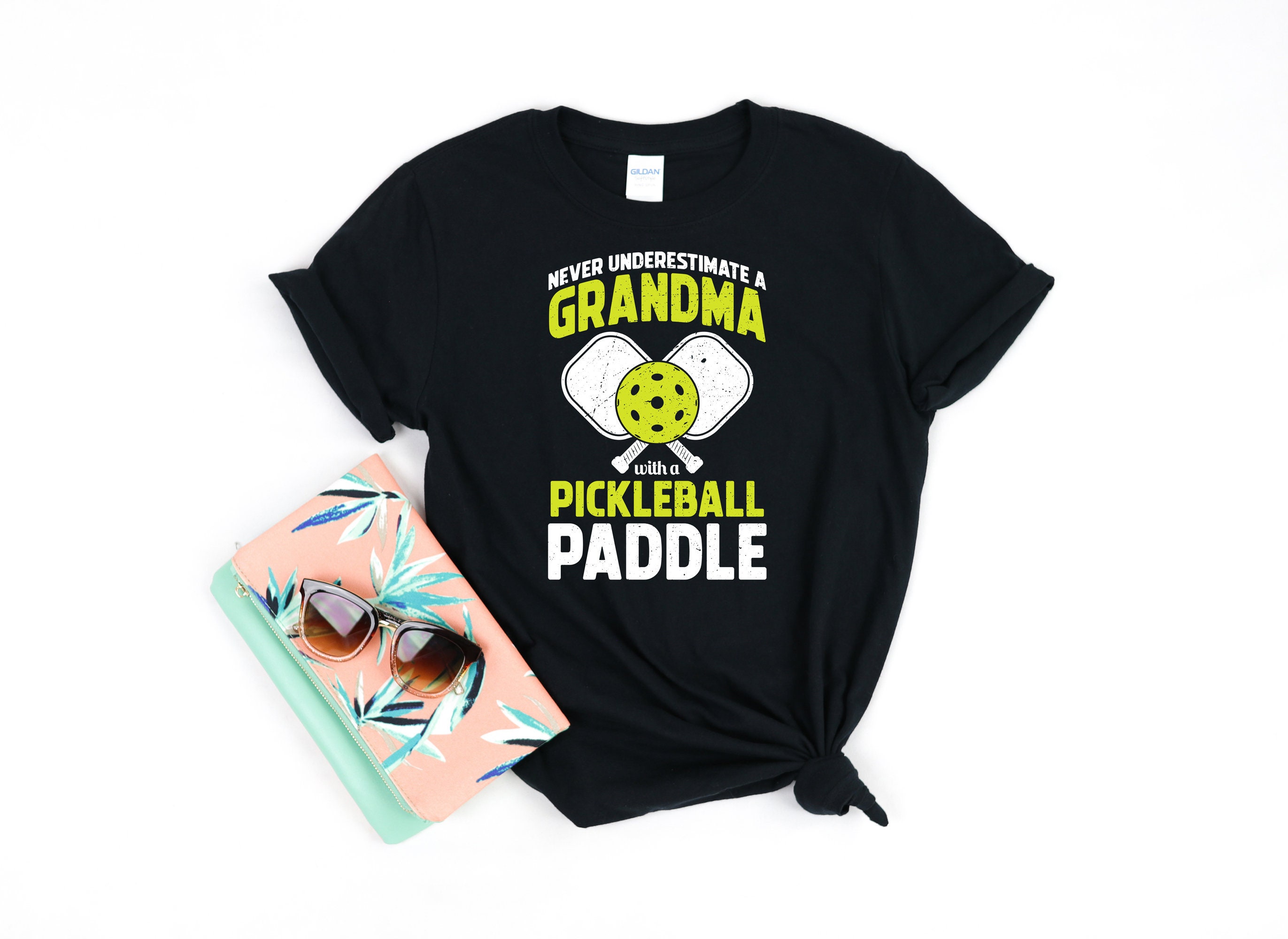 Pickleball Grandma Shirt Pickleball Shirt for Women Never Etsy