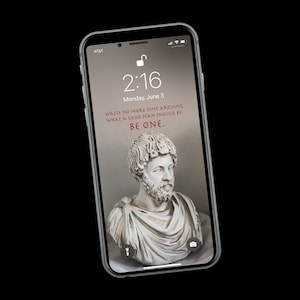 Marcus Aurelius | iPhone Wallpaper | Be One