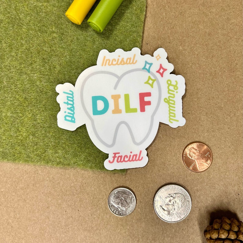 Dental Sticker Tooth Laptop Sticker Teeth Vinyl Sticker Etsy Australia