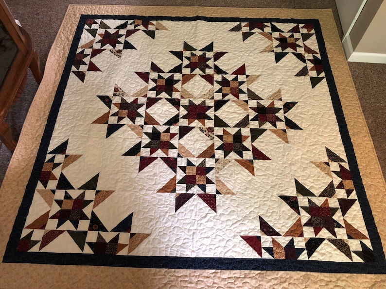 Nine Sisters Quilt | Etsy