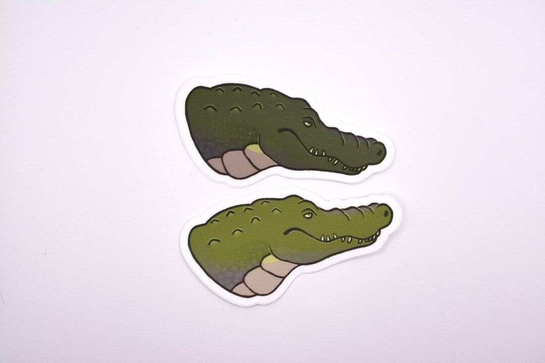 Alligator Stickers, Waterproof Stickers - Etsy