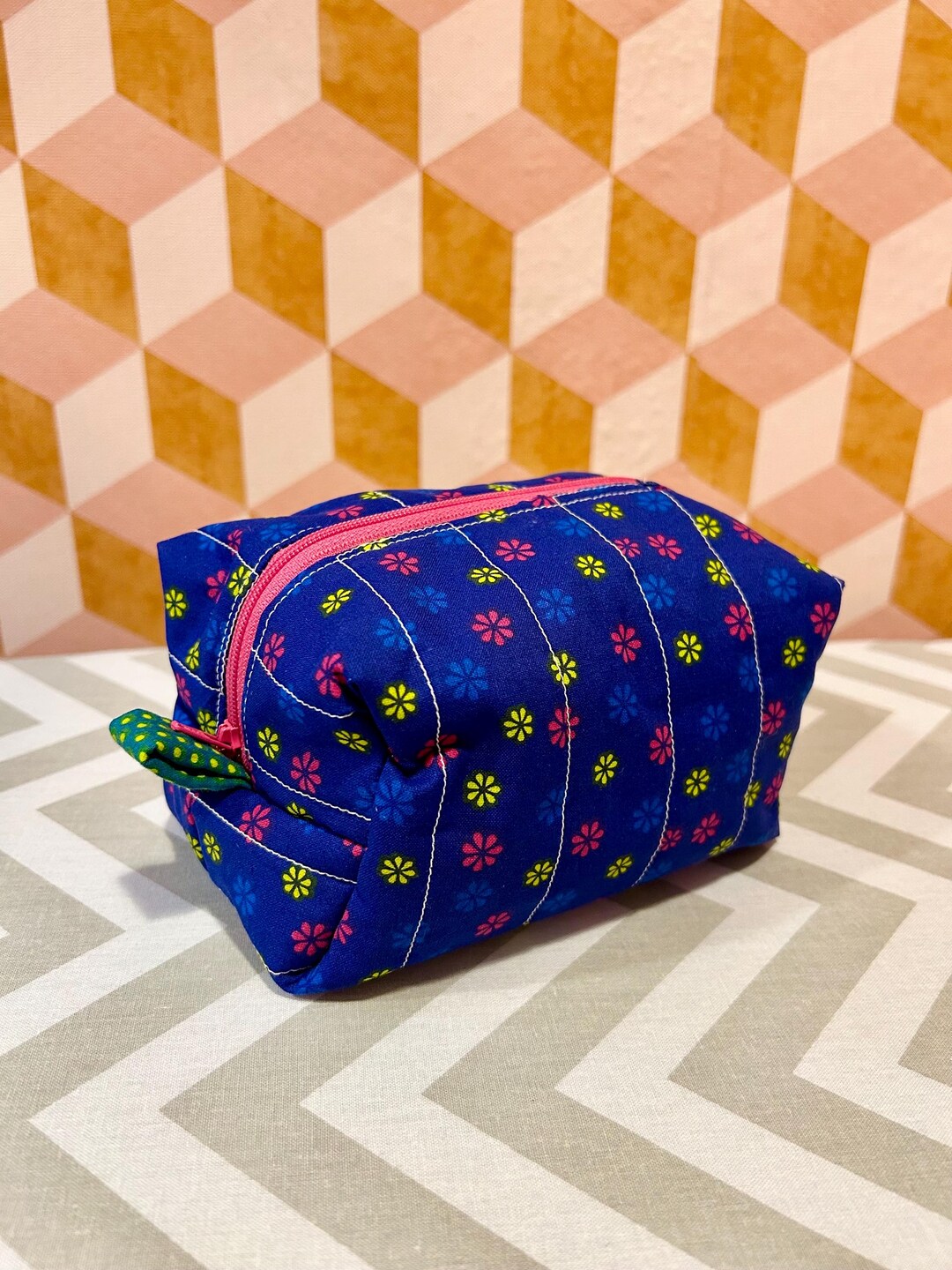 Makeup Bags With Multicolor Pattern