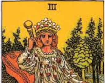 Lectura de tarot de tres cartas