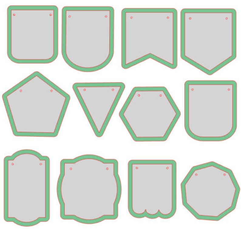 Download Birthday Banner Svg Bunting Svg Banner Svg Bunting Flag Svg Pennant Svg Dxf Clip Art Art Collectibles Shantived Com