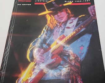 STEVIE RAY VAUGHAN Guitar Tabulature Music Sheet Book Gently Used